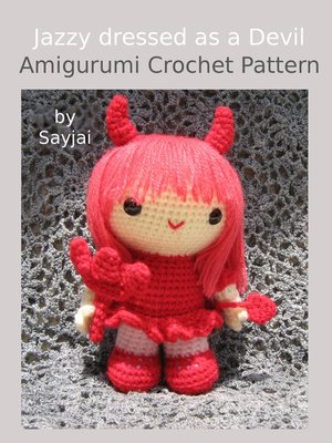 cover image of Jazzy dressed as a Devil Amigurumi Crochet Pattern